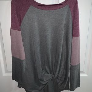 Maurices color block top